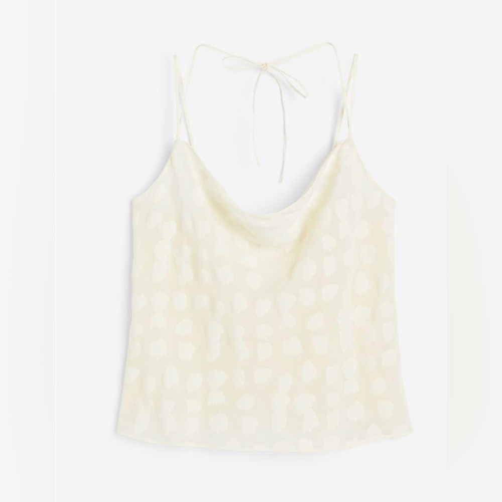 NWT H&M Tie-Detail Tank Top
